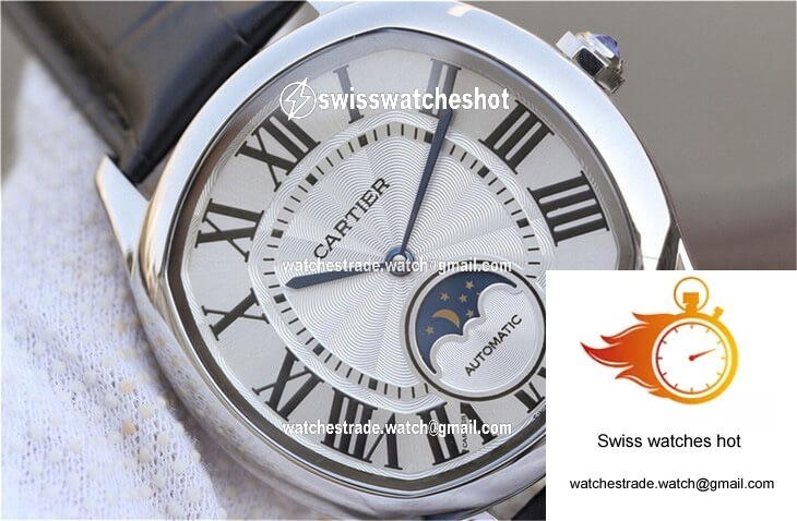 Drive De Cartier Moonphase WSNM0008 Silver Dial 4