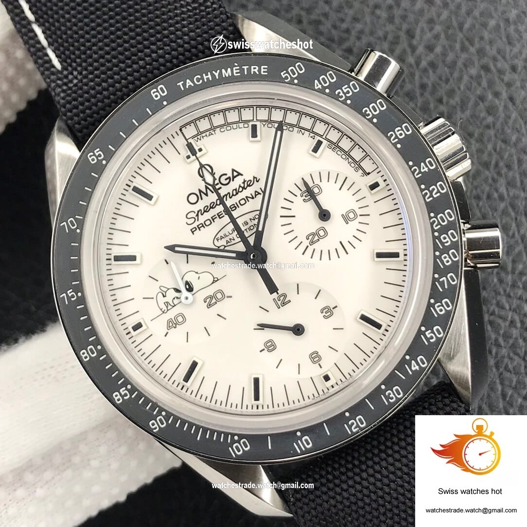 Omega Speedmaster Snoopy Award 311.32.42.30.04.003 OM Factory V2 White Dial 4
