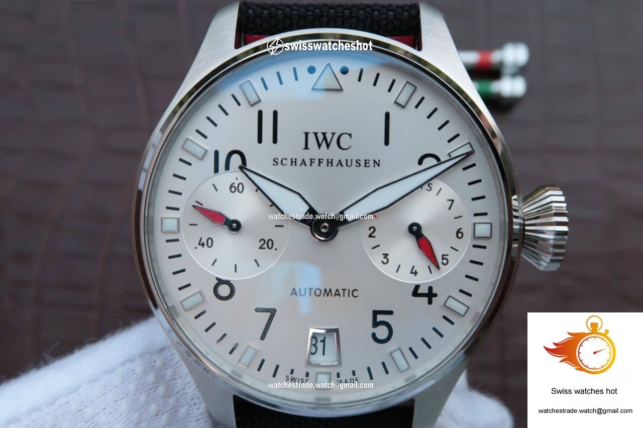 IWC Pilot 3777 Limited Edition ZF Factory White Dial 4
