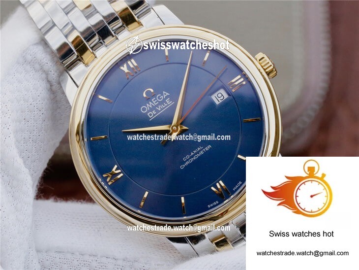 Omega De Ville 424.20.37.20.03.001 TW Factory Blue Dial 4