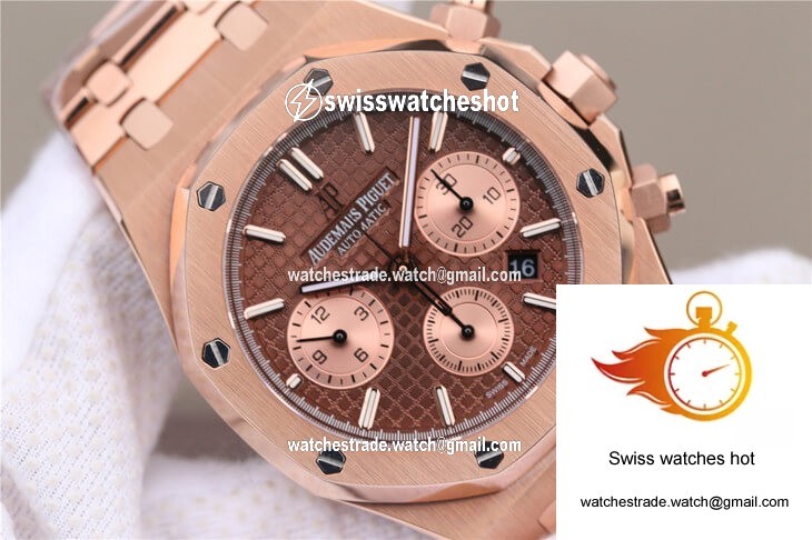 Audemars Piguet Royal Oak Chronograph 26331OR.OO.1220OR.02 OM Factory Brown Dial 4