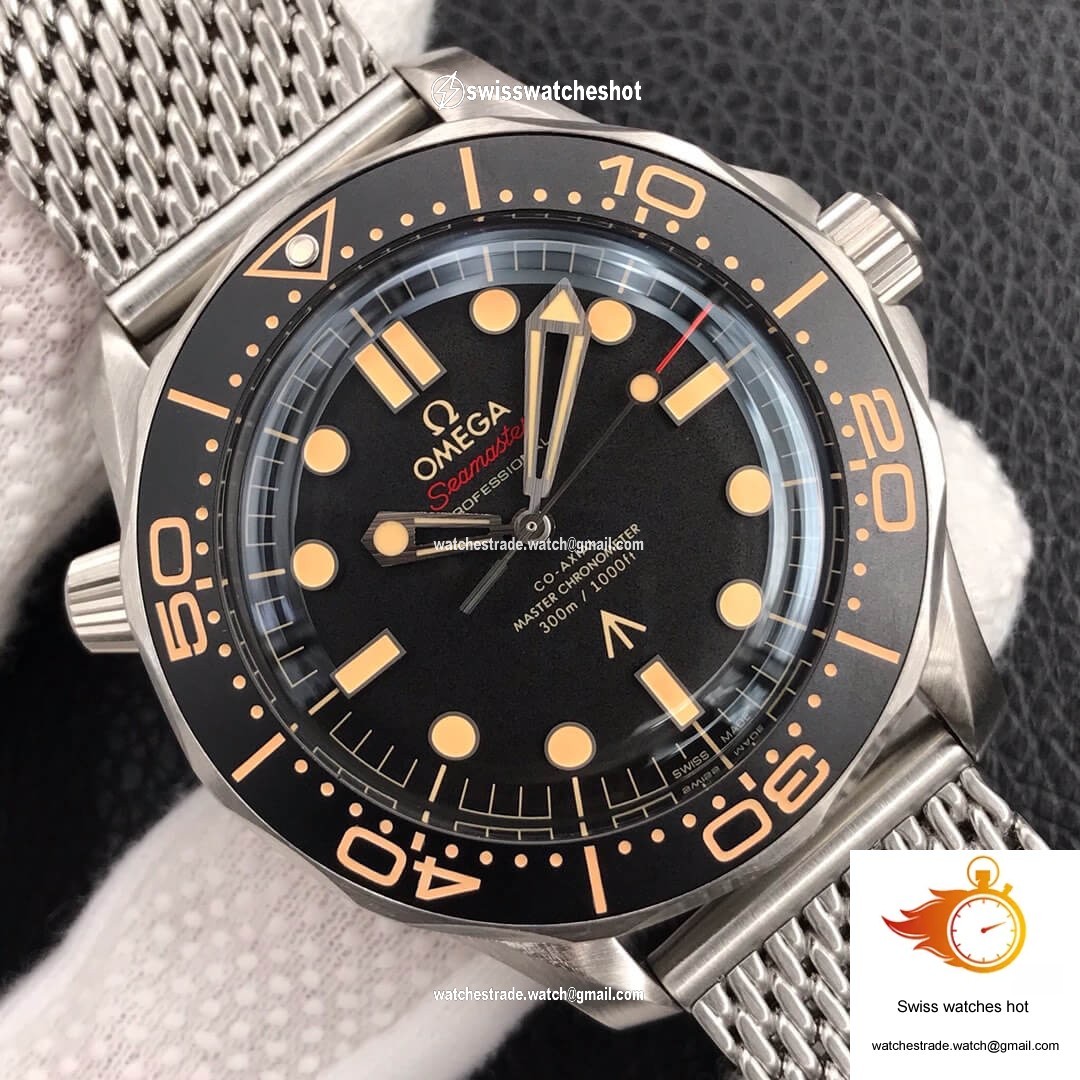 Omega Seamaster 210.90.42.20.01.001 James Bond 007 VS Factory Brown Dial 4