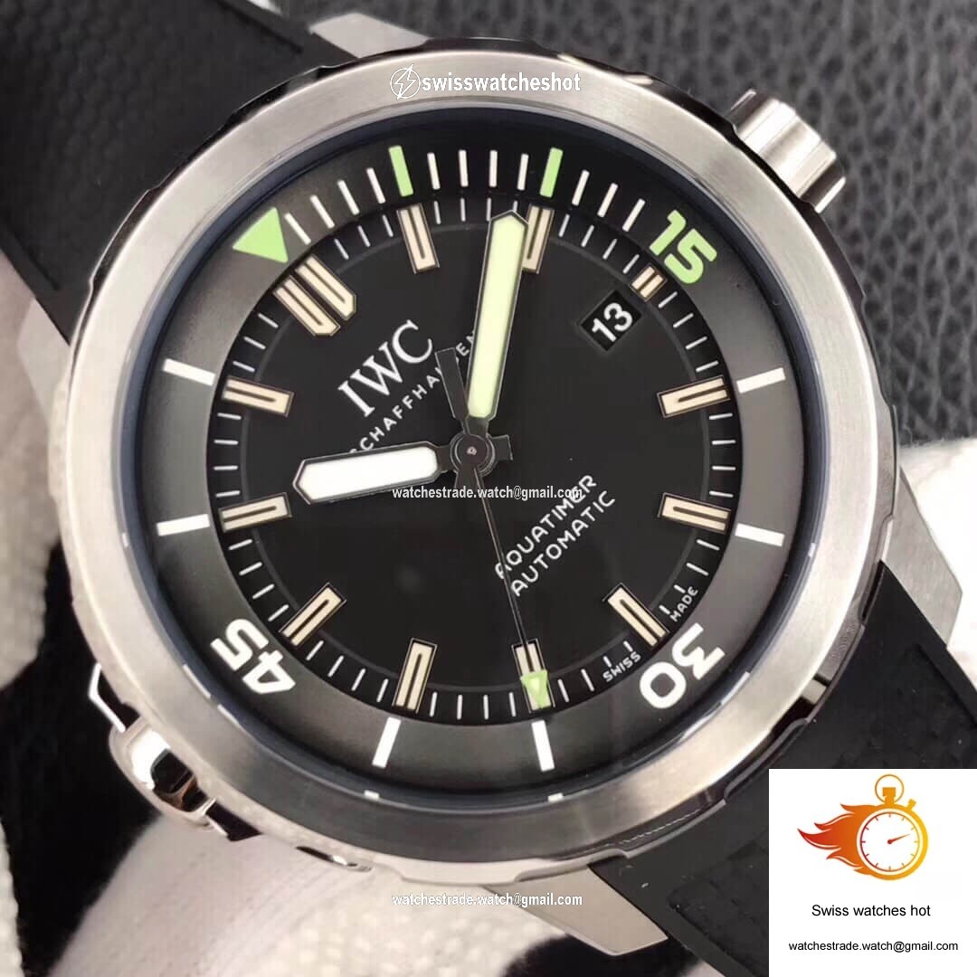 IWC Aquatimer IW329001 V6 Factory Black Dial 4