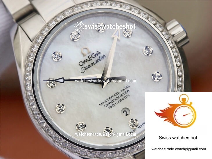Omega Seamaster 231.15.34.20.55.002 Aqua Terra 150M 3S Factory White Dial 4