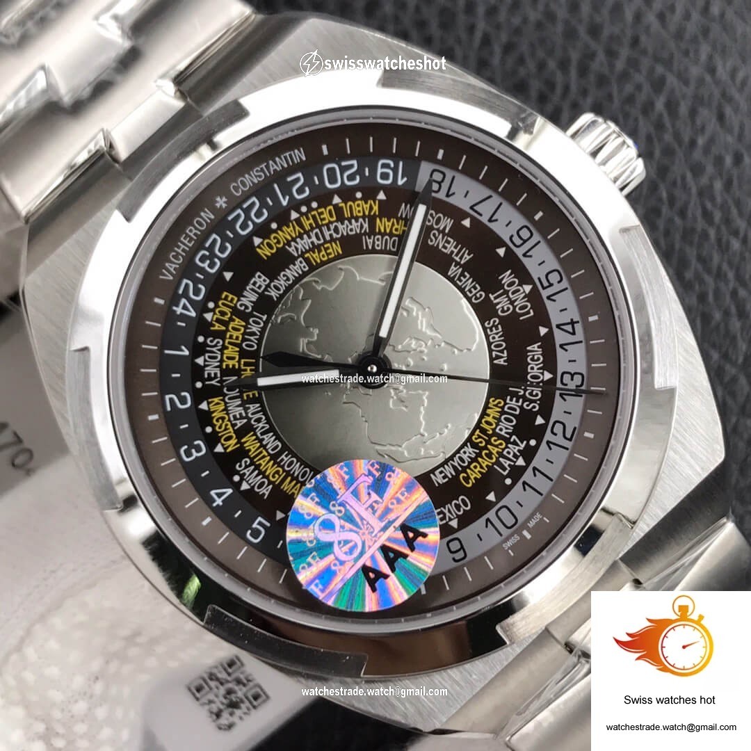 Vacheron Constantin Overseas 7700V/110A-B176 World Time 8F Factory Brown Dial 4