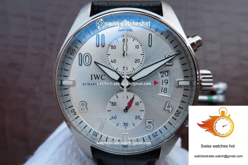 IWC Pilot JU-AIR Special Edition IW387809 ZF Factory Rhodium Dial 4