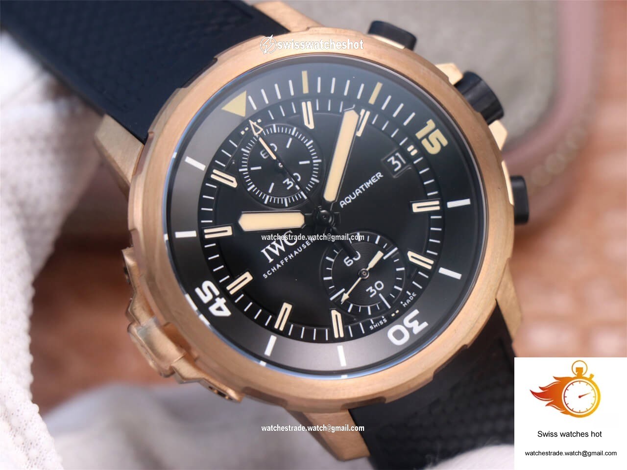 IWC Aquatimer IW379503 Darwin Adventure Tour Special Edition V6 Factory Black Dial 4