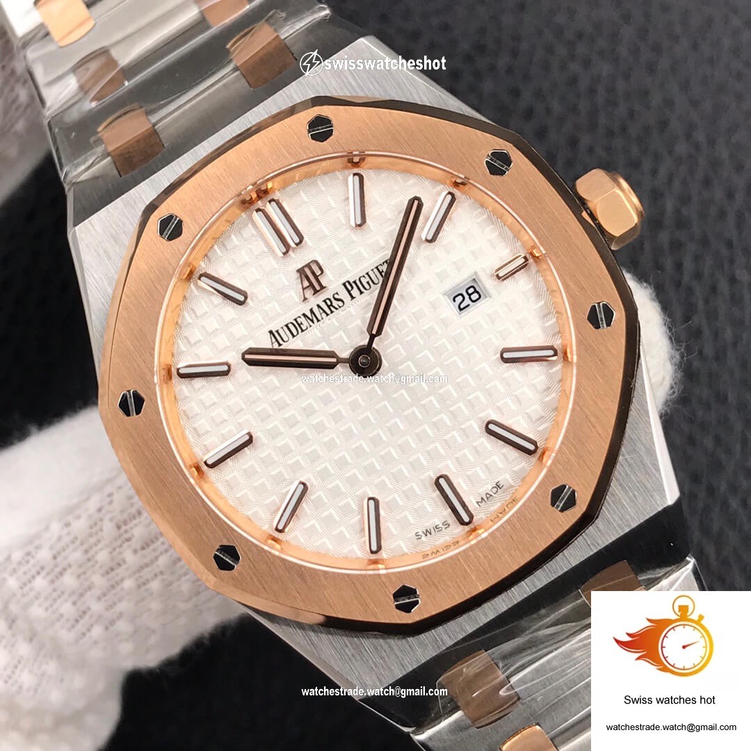 Audemars Piguet Royal Oak 67650 33MM JF Factory White Dial 4