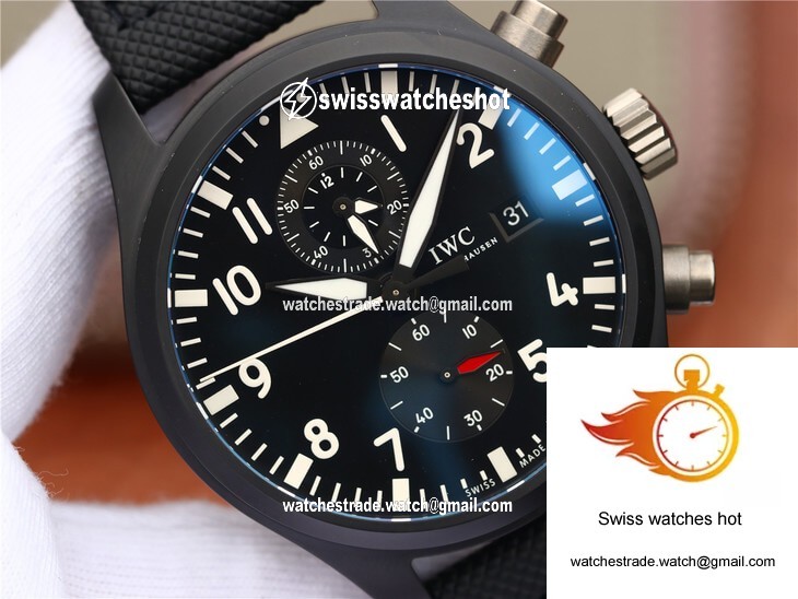 IWC Pilot TOP GUN IW389001 ZF Factory Ceramics 4