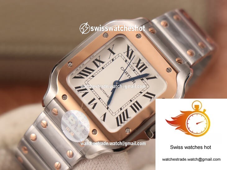 Cartier De Santos W2SA0007 BV Factory White Dial 4
