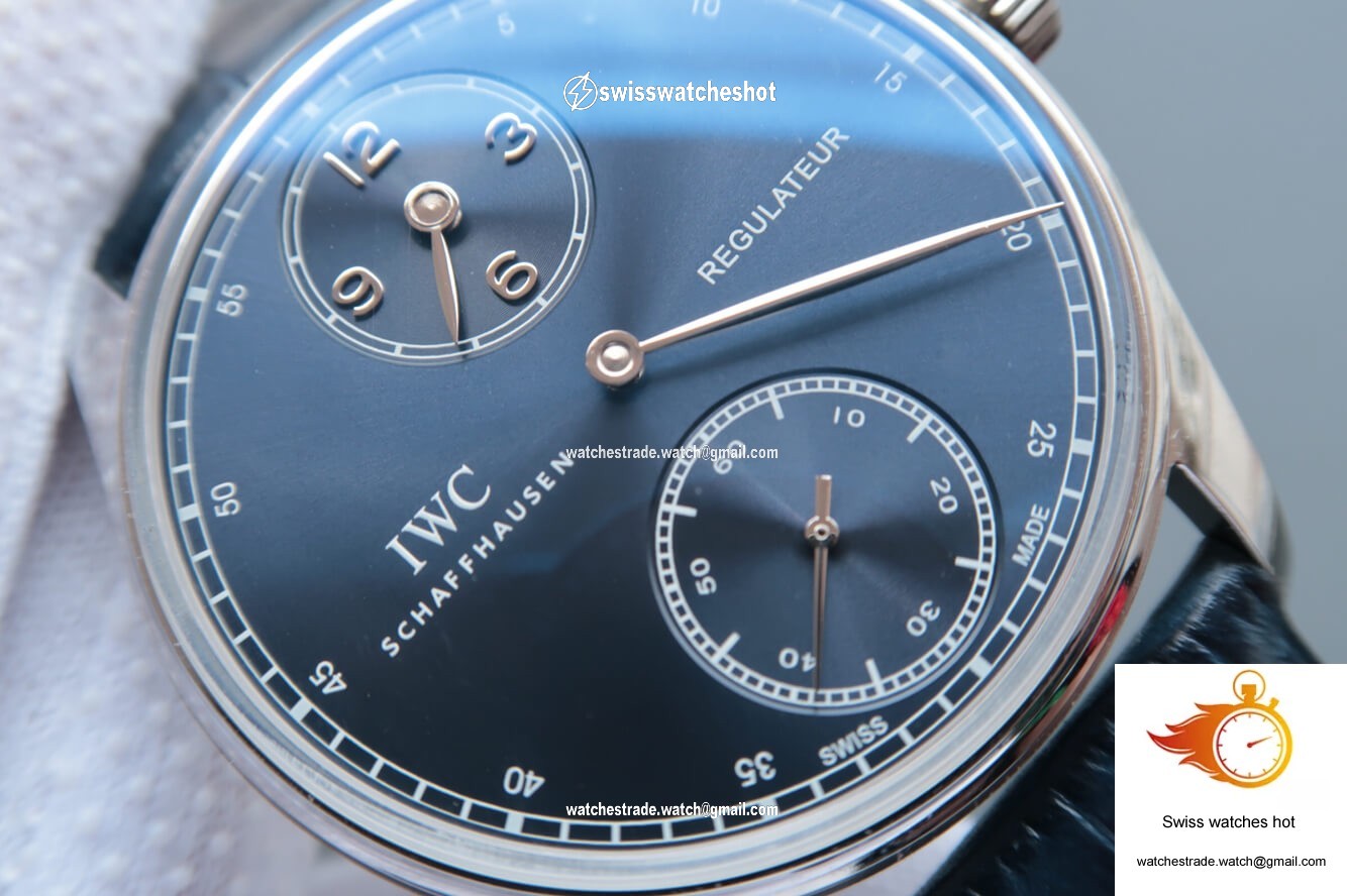 IWC Portugieser IW544401 YL Factory Blue Dial 4