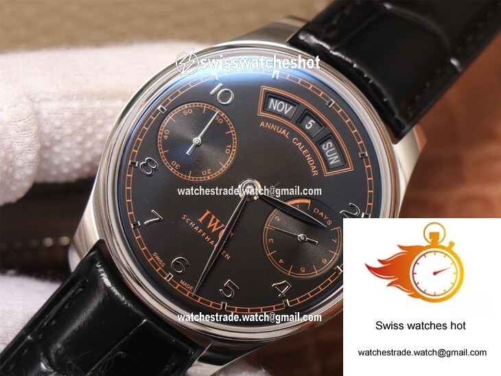 IWC Portugieser Pisa Version YL Factory Black Dial 4
