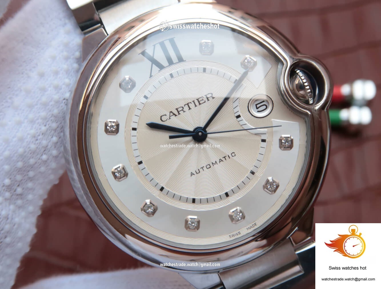 Ballon Bleu De Cartier WE902075 JF Factory Silver Dial 4