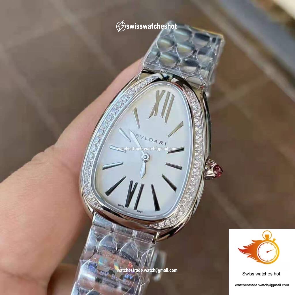 Bvlgari Serpenti B20173245911005 BV Factory White Dial 4