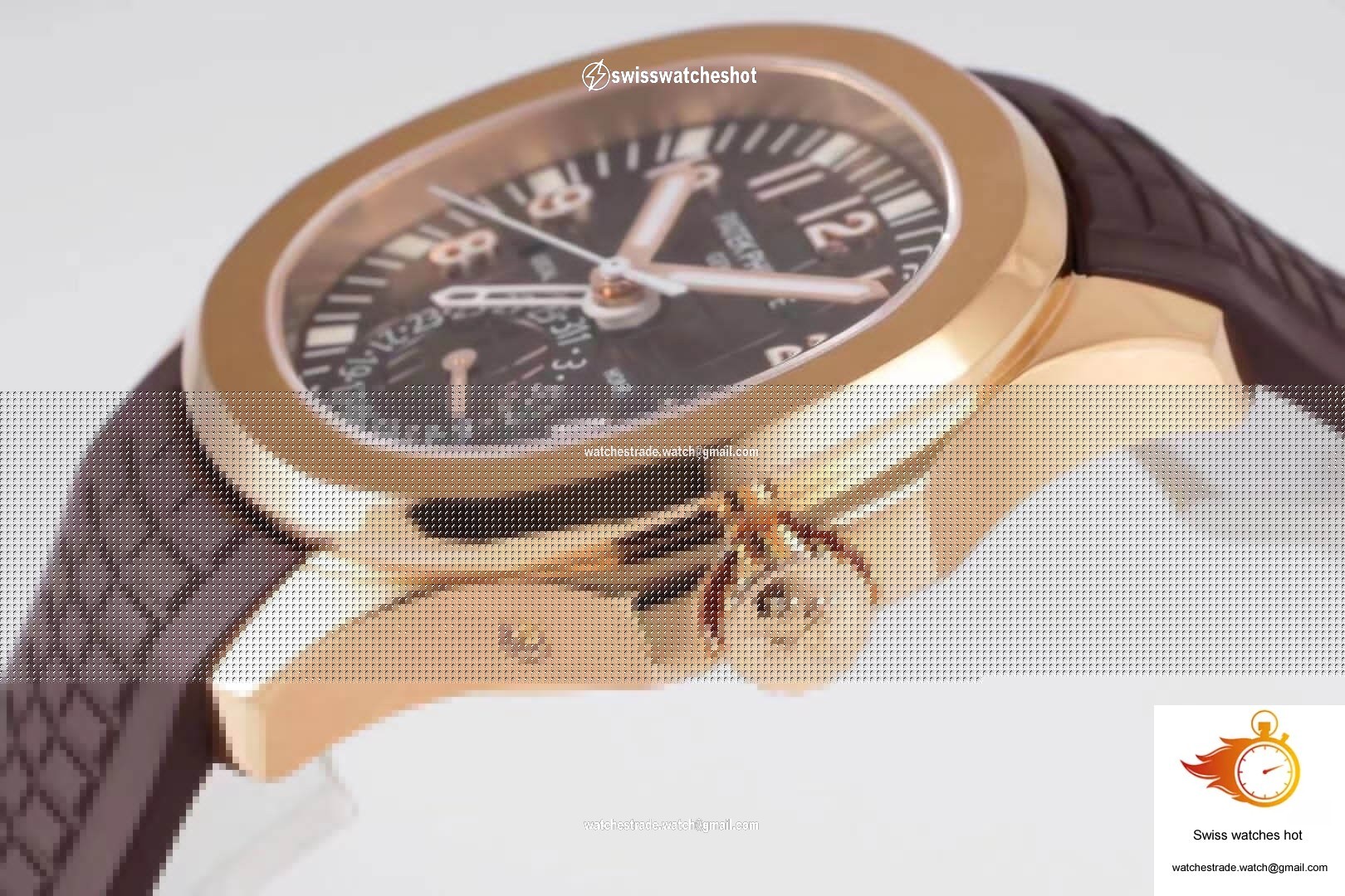 Patek Philippe Aquanaut 5164R-001 ZF Factory Brown Dial 4