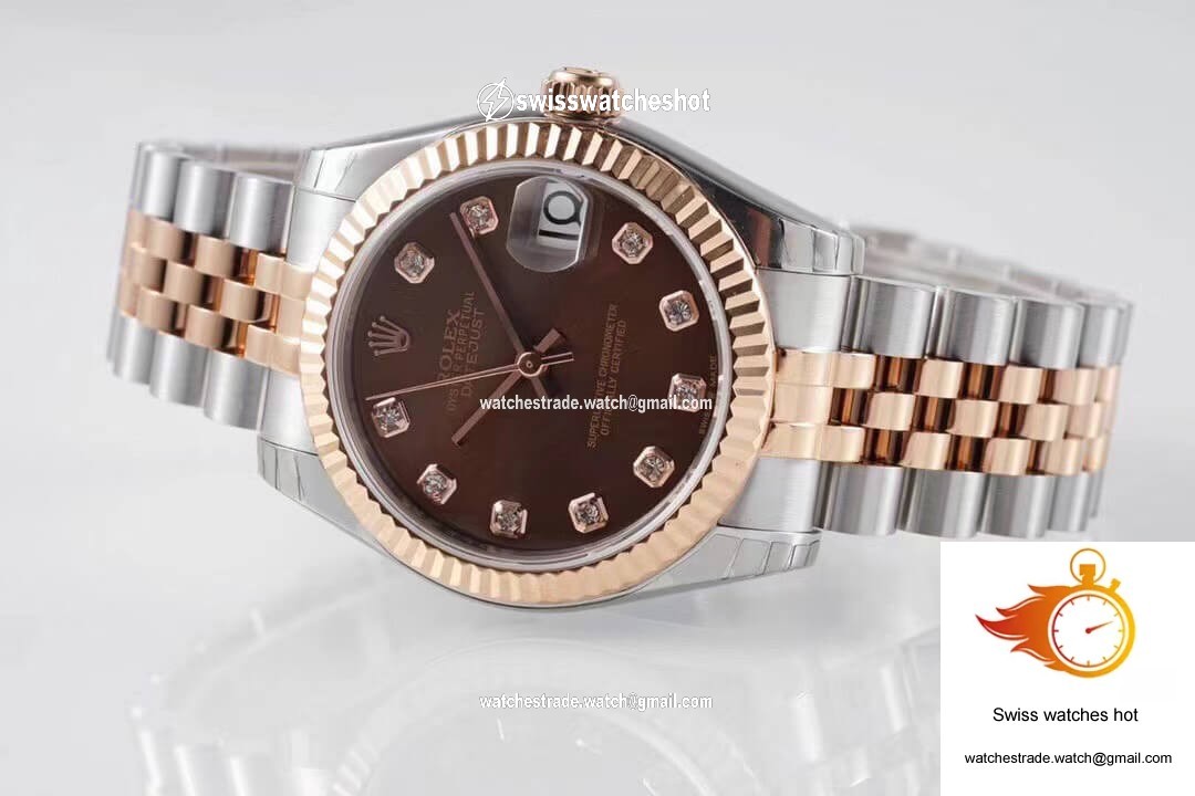 Rolex Datejust m278271-0028 GS Factory Brown Dial 4