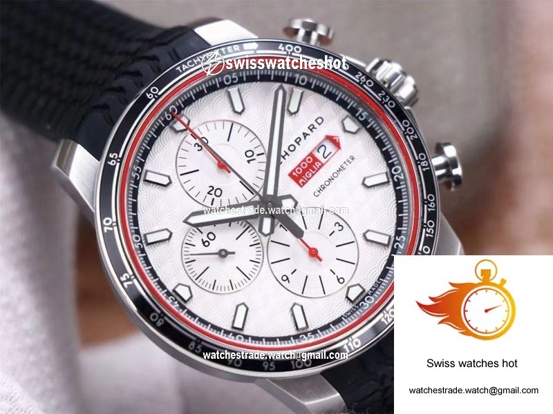 Chopard Classic Racing Mille Miglia GTS Chronograph 168571-3002 V7 Factory White Dial 4