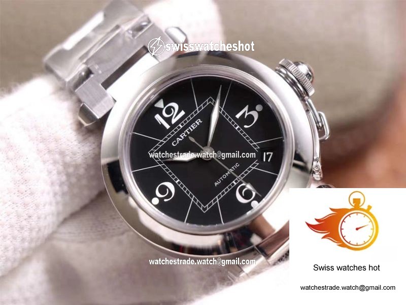 Cartier Pasha W31076M7 V9 Factory Black Dial 4