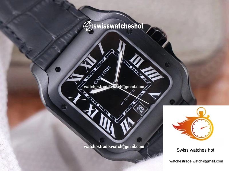 Cartier Santos WSSA0039 V6 Factory Carbon Plating 4