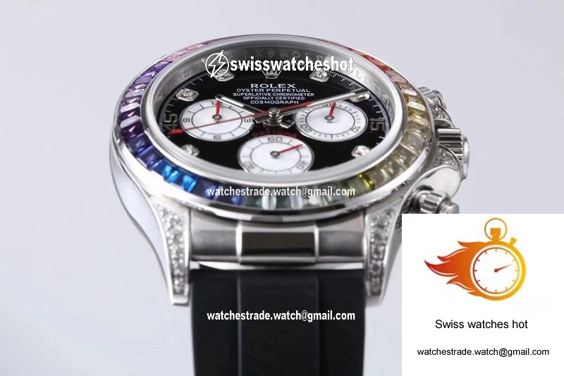 Rolex Daytona 116599RBOW BL Factory Black Dial 4