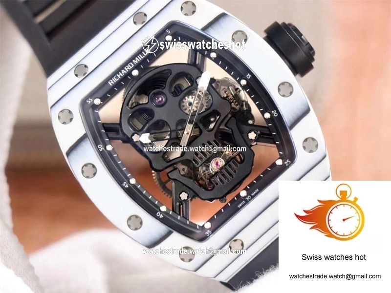 Richard Mille RM052-01 Tourbillon JB Factory White Ceramic 4