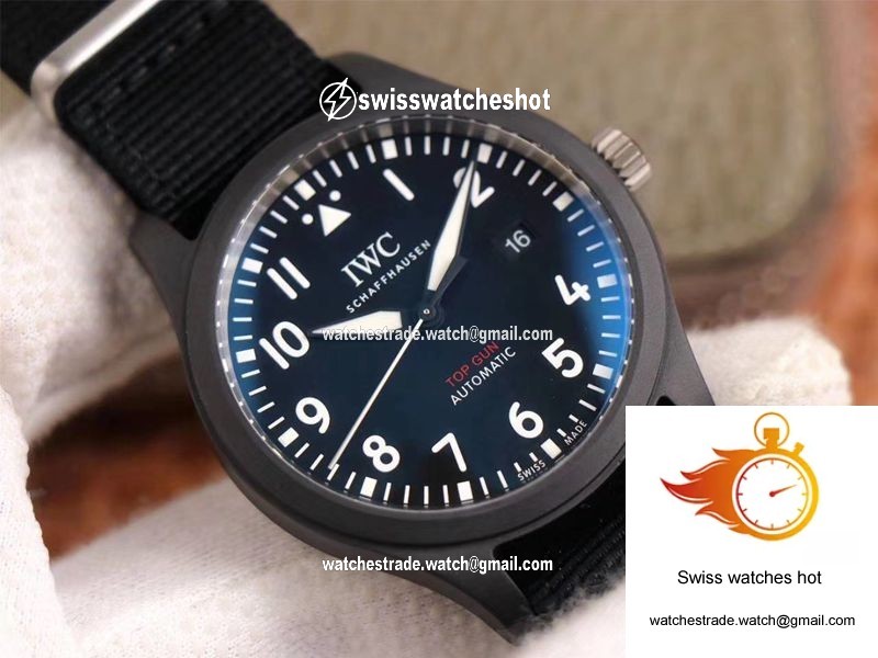 IWC Pilot Top Gun IW326901 MKS Factory Black Ceramic 4