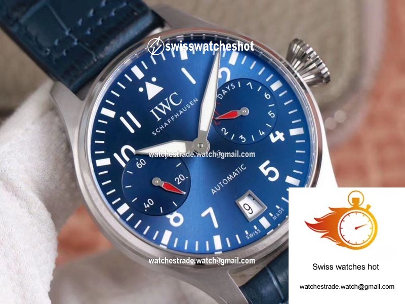 IWC Big Pilot IW501008 Boutique London Edition ZF Factory Blue Dial 4