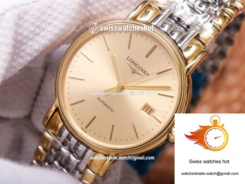RM Factory Longines Presence L4.921.2.32.7 Yellow PVD 4