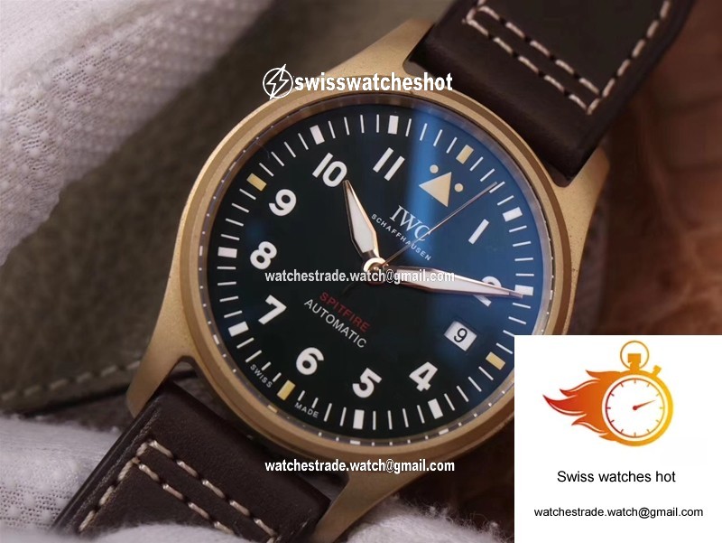 IWC Pilot Spitfire IW326802 MKS Factory Black Dial 4