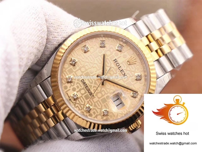 Rolex Datejust M126233-0033 EW Factory Champagne Dial 4