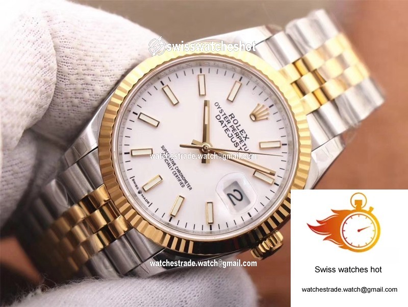 Rolex Datejust M126233-0019 EW Factory White Dial 4