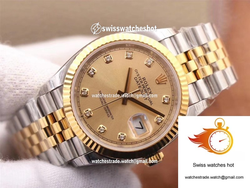Rolex Datejust M126233-0017 EW Factory Champagne Dial 4