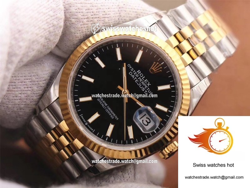 Rolex Datejust 126233 EW Factory Black Dial 4