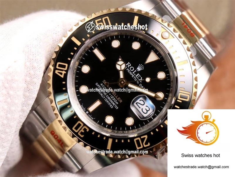 Rolex Sea Dweller M126603 V3 GM Factory Rose Gold Black Dial 4