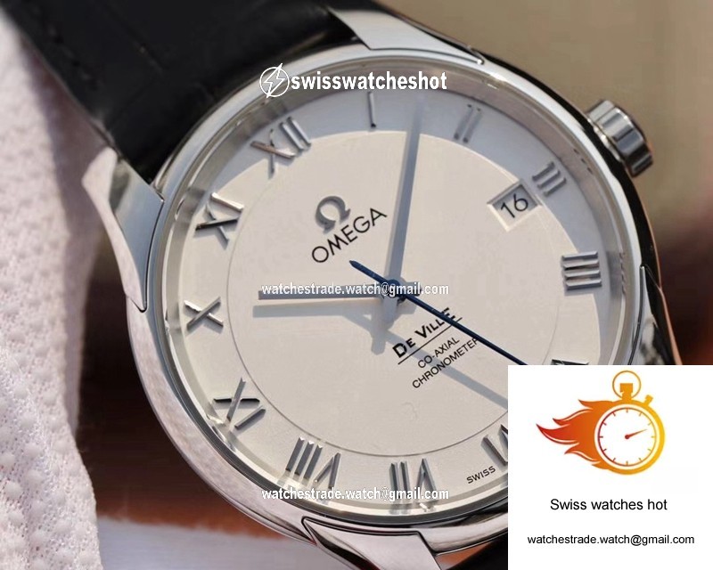 Omega De Ville 431.13.41.21.02.001 VS Factory White Dial 4