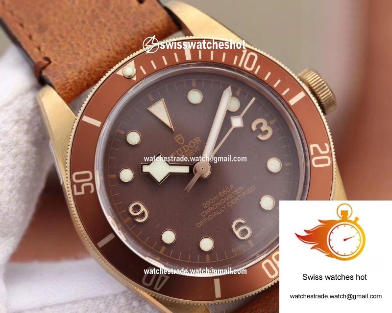 Tudor Heritage Black Bay Bronze 79250B XF Factory Brown Dial 4