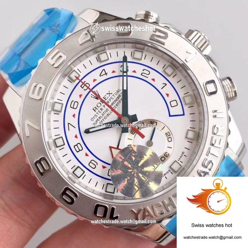 Rolex Yacht Master II 116689 JF Factory White Dial 4