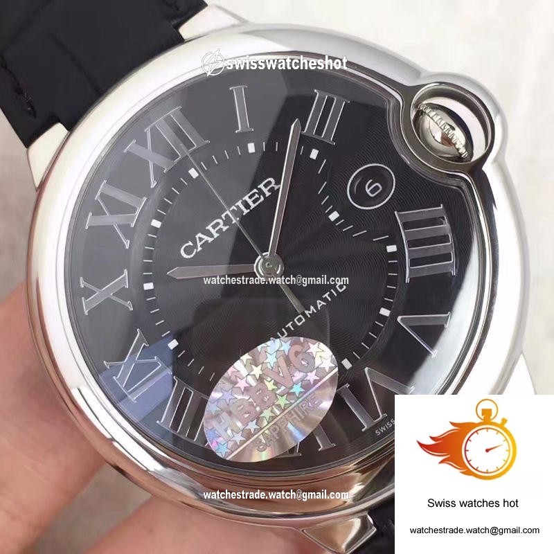 Ballon Bleu De Cartier 42MM WSBB0003 V6 Factory Black Dial 4