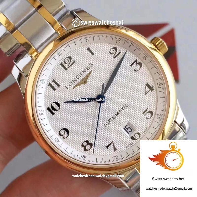 Longines Master Collection KZ Factory White Textured Dial 4