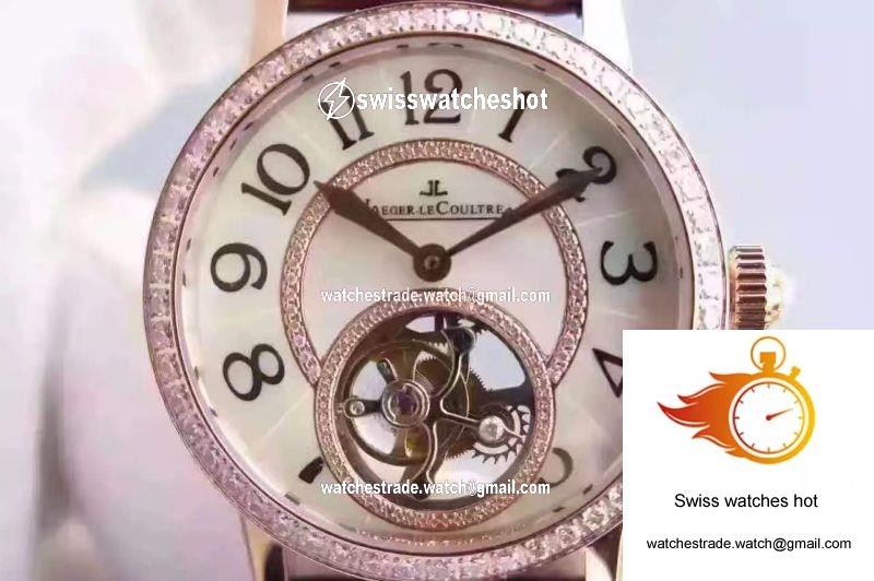 Jaeger-LeCoultre Rendez-Vous Tourbillon 3412405 White Mother Of Pearl Dial 4
