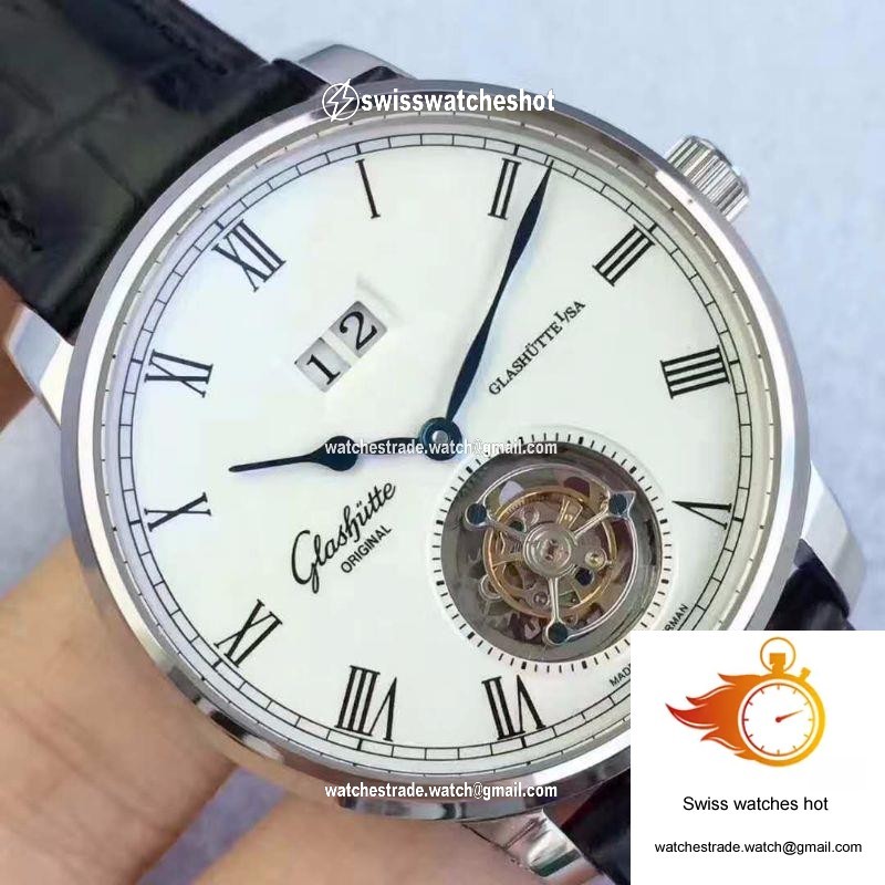 Glashutte Original Senator Excellence Tourbillon 1-94-03-04-04-04 White Dial 4