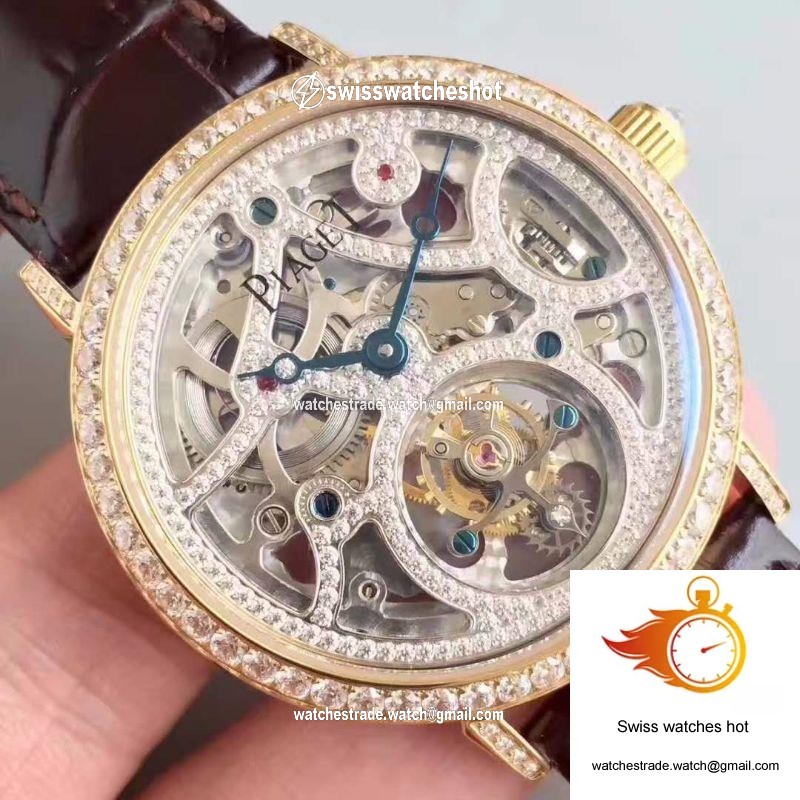 Piaget High-grade Jewelry Tourbillon Hollow Dial 4