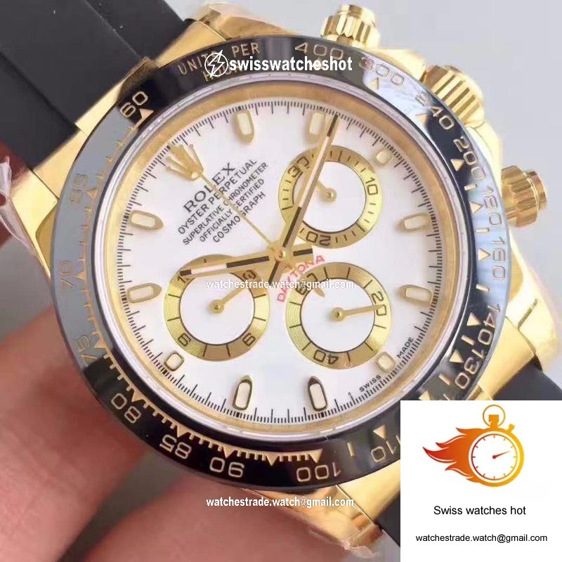 Rolex Daytona Cosmograph 116518LN AR Factory White Dial 4