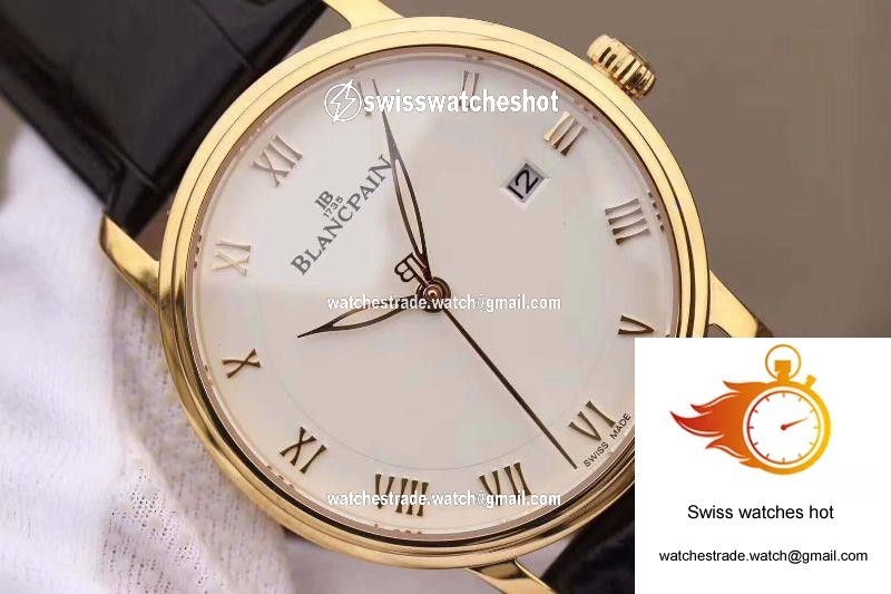 Blancpain Villeret Ultraplate 6651-3642-55 ZF Factory White Dial 4