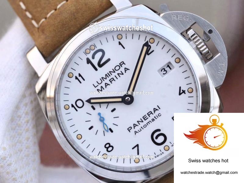 Panerai Luminor Marina 1950 PAM 1499 44MM VS Factory White Dial 4
