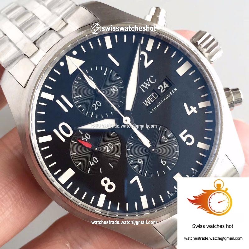IWC Pilot Chronograph Edition Le Petit Prince IW377717 ZF Factory V2 Blue Dial 4