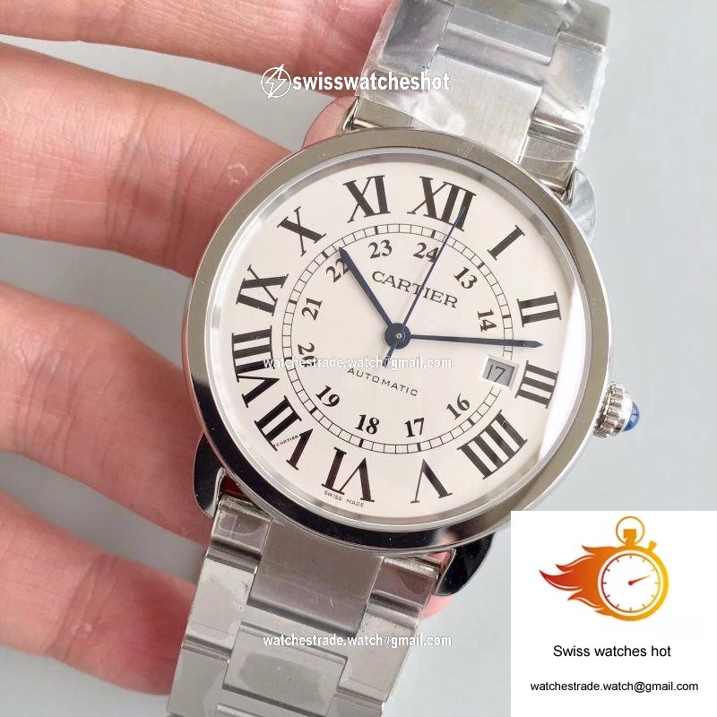 Cartier Ronde Solo De W6701011 42MM ZF Factory White Dial 4