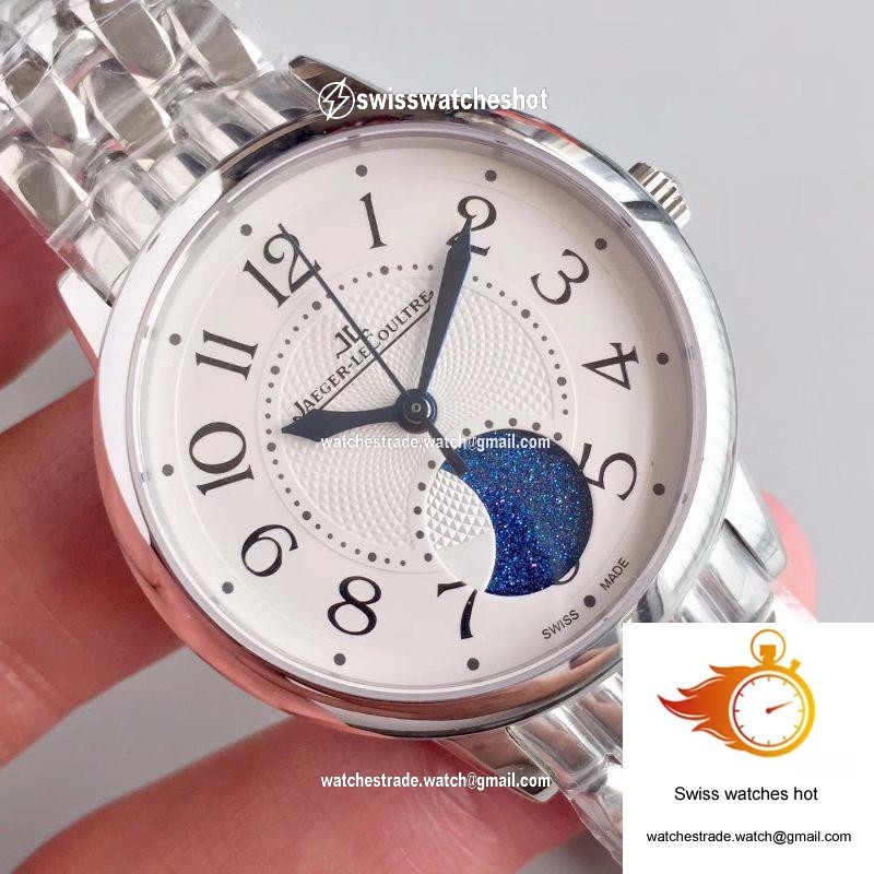 Jaeger-LeCoultre Rendez-Vous 3448420 Stainless Steel Bracelet White Dial 4