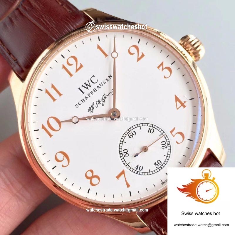 IWC Portugieser F.A Jones Limited Edition IW544201 GS Factory White Dial 4