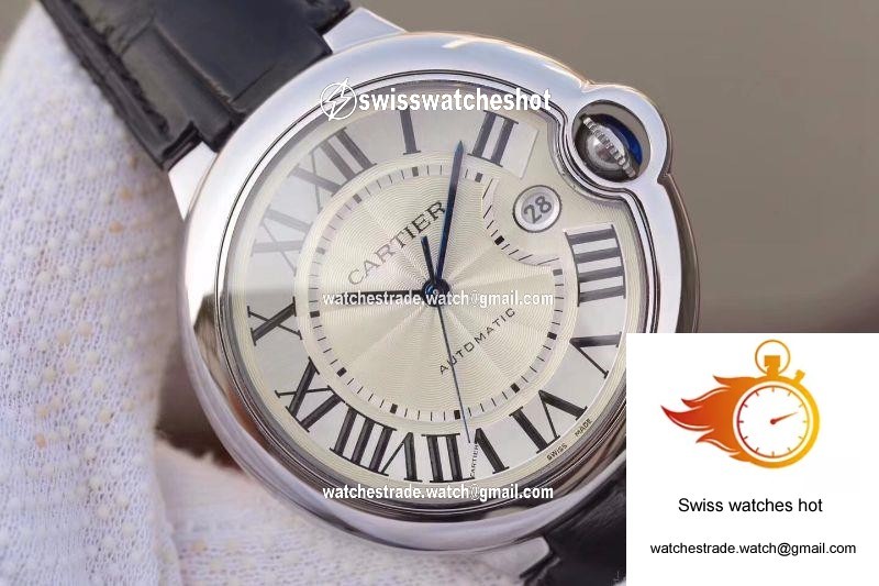Ballon Bleu De Cartier 42MM W6901351 V9 Factory Silver Dial 4